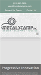 Mobile Screenshot of metalstampinc.com
